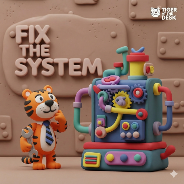 사람 탓 그만! 문제는 시스템 – 중소기업 업무 실수, 반복 실수 원인